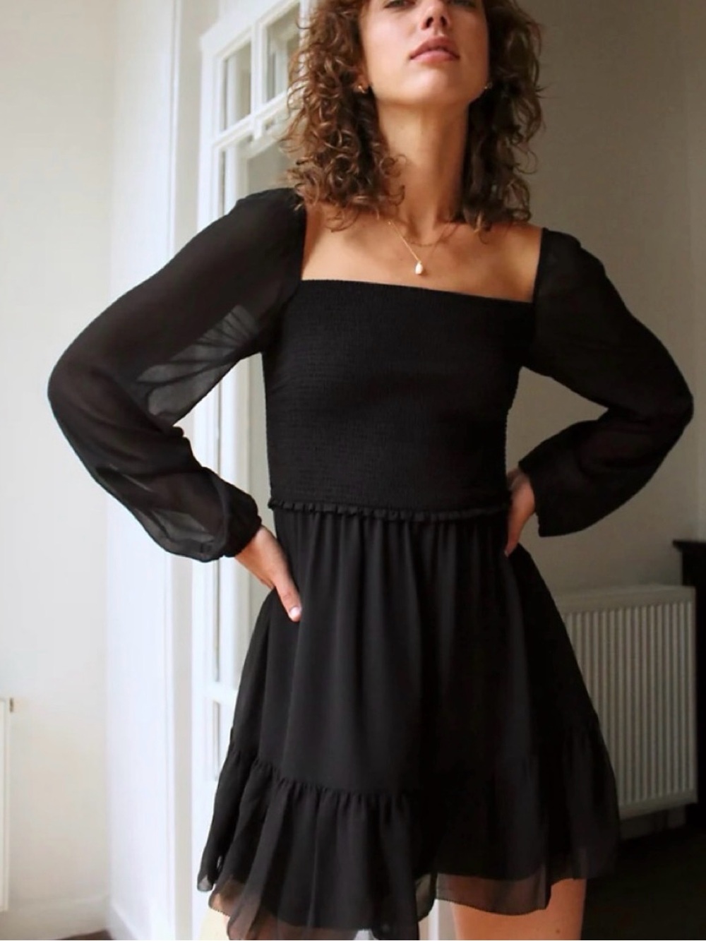 Wilfred Tempest dress in black size xxs